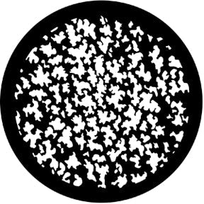 77119 Leaf Breakup (small) - Rosco Standard Steel Gobo