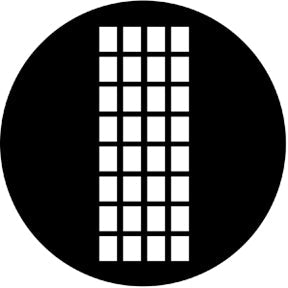 77142 Georgian - Rosco Standard Steel Gobo
