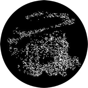77601 Anvil Plume - Rosco Standard Steel Gobo