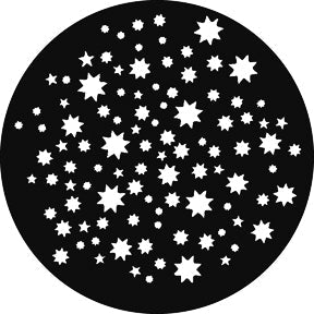 G777 Stars on Stars - Rosco GAM Gobo
