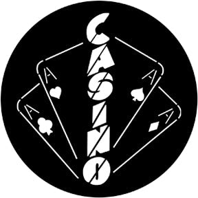 79142 Casino - Rosco Standard Steel Gobo