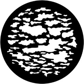 79652 Cloud 13 - Rosco Standard Steel Gobo