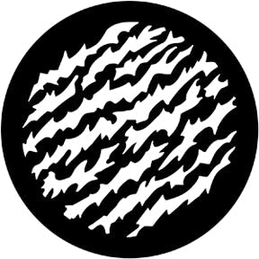77745 Munn Slash - Rosco Standard Steel Gobo