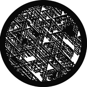78227 Broken Weave - Rosco Standard Steel Gobo